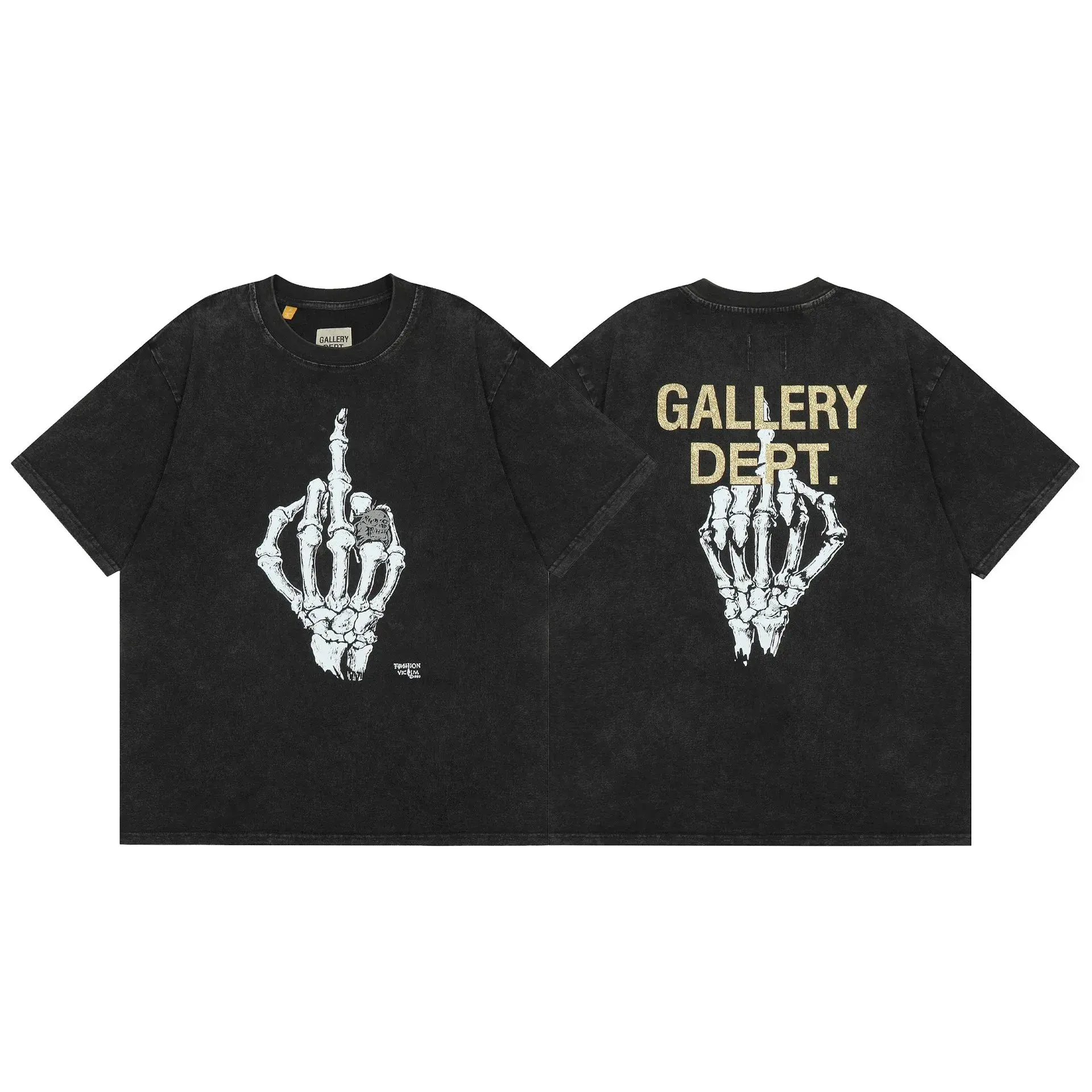 Gallery Dept. Skeleton Hand T-Shirt Black