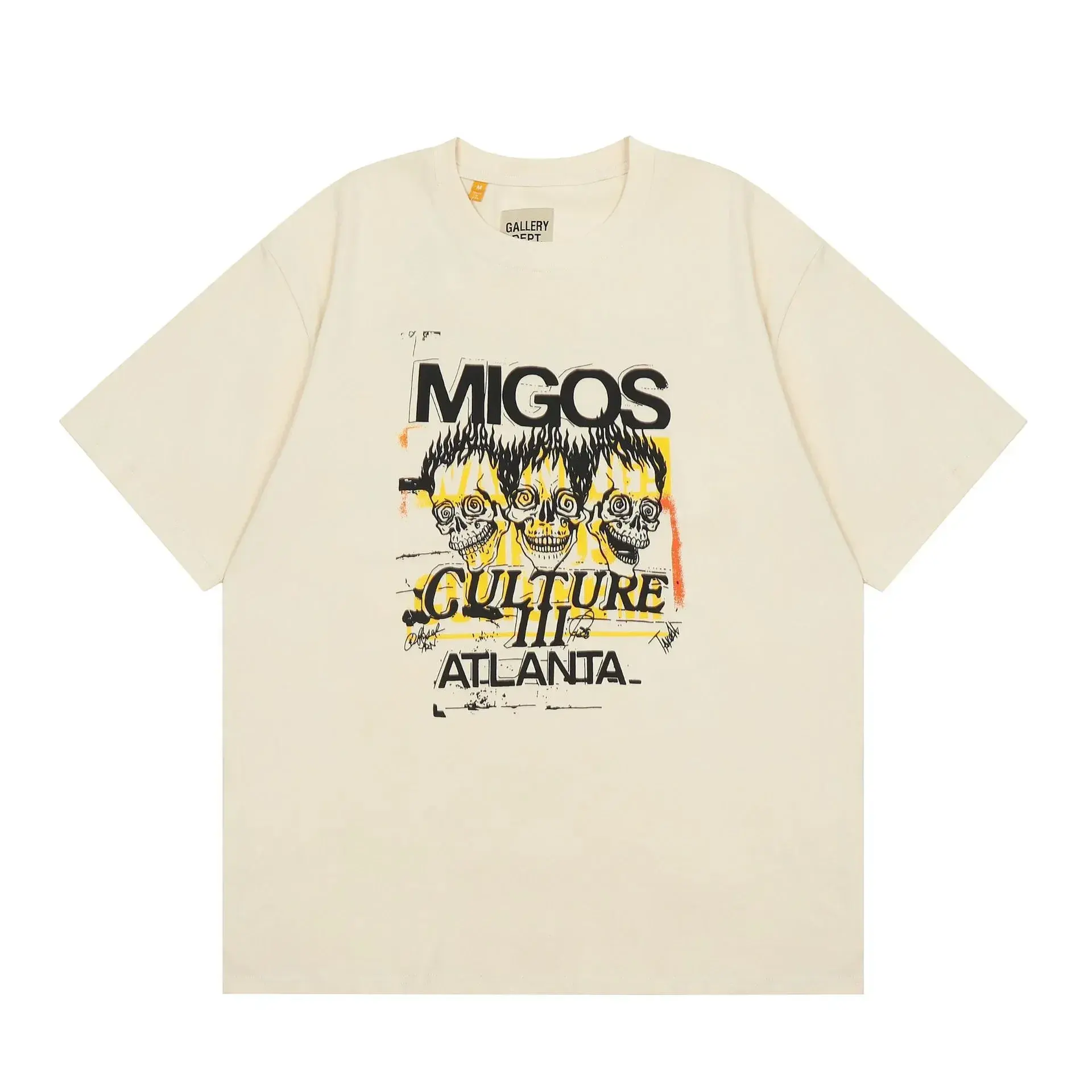 Gallery Dept. Migos Culture III Atlanta Cream T-Shirt