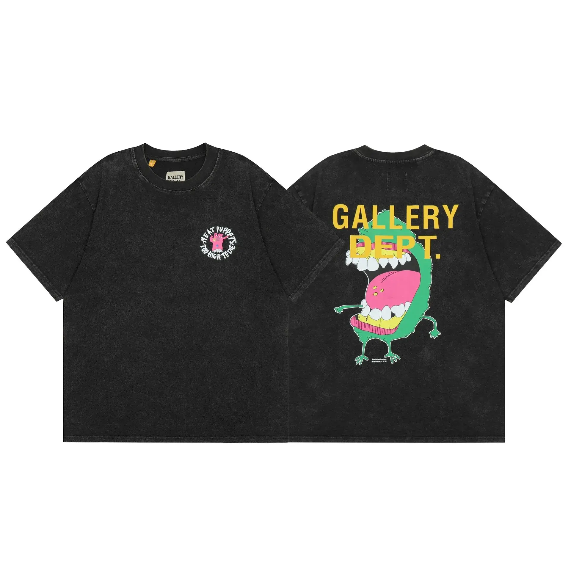 Gallery Dept. Meat Puppets Monster Black T-Shirt