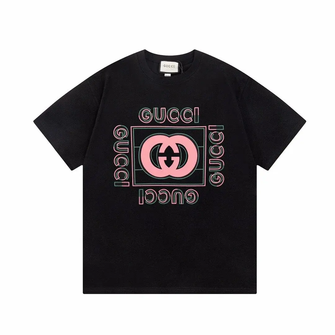 Gucci Interlocking G Box Logo T-Shirt Black
