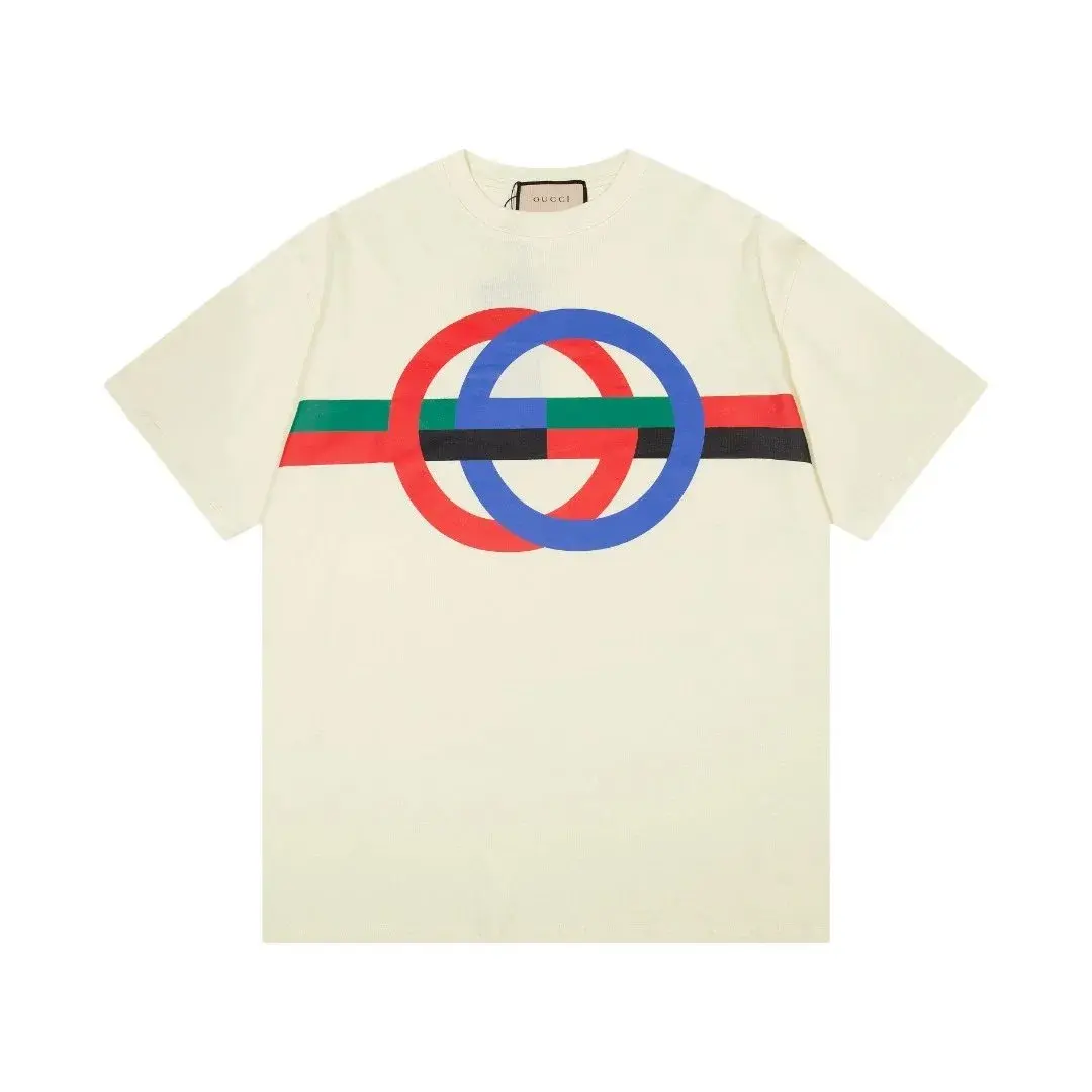 Gucci Off-White Interlocking G Stripe T-Shirt