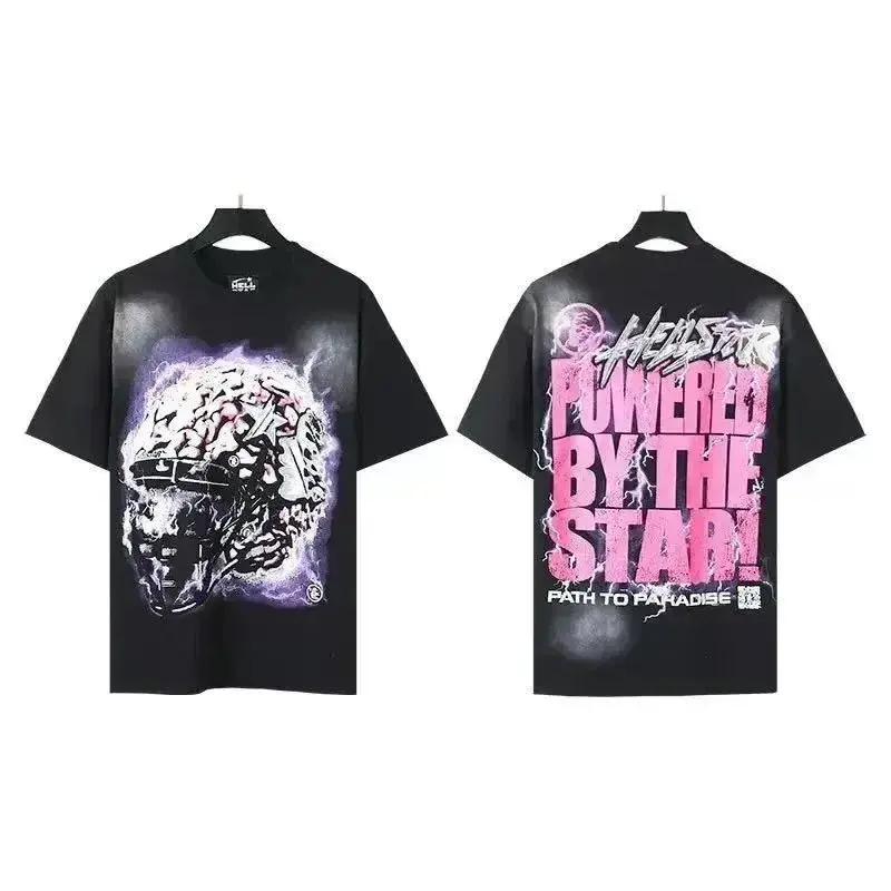 Hellstar Powered By The Star T-Shirt Black