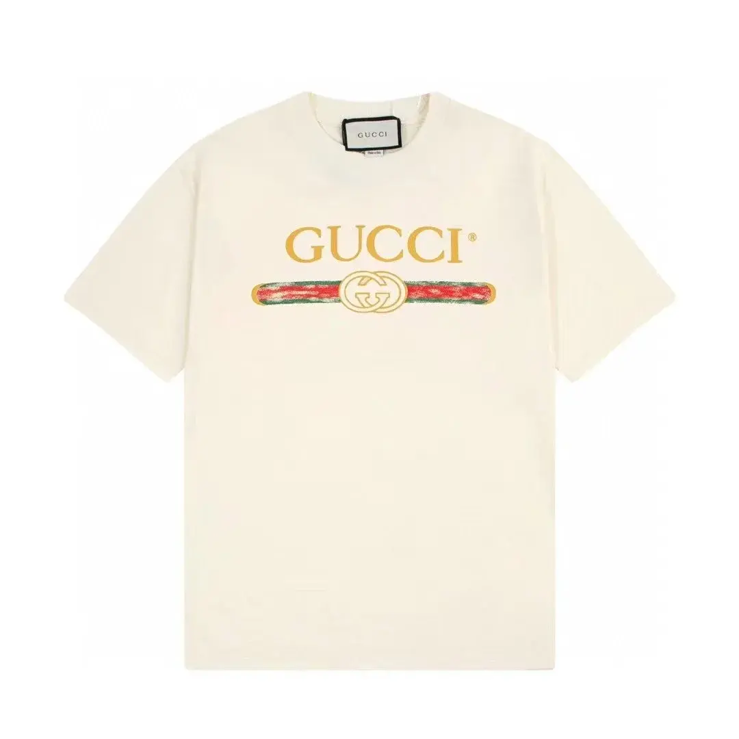 Gucci Vintage Web Stripe Off-White T-Shirt