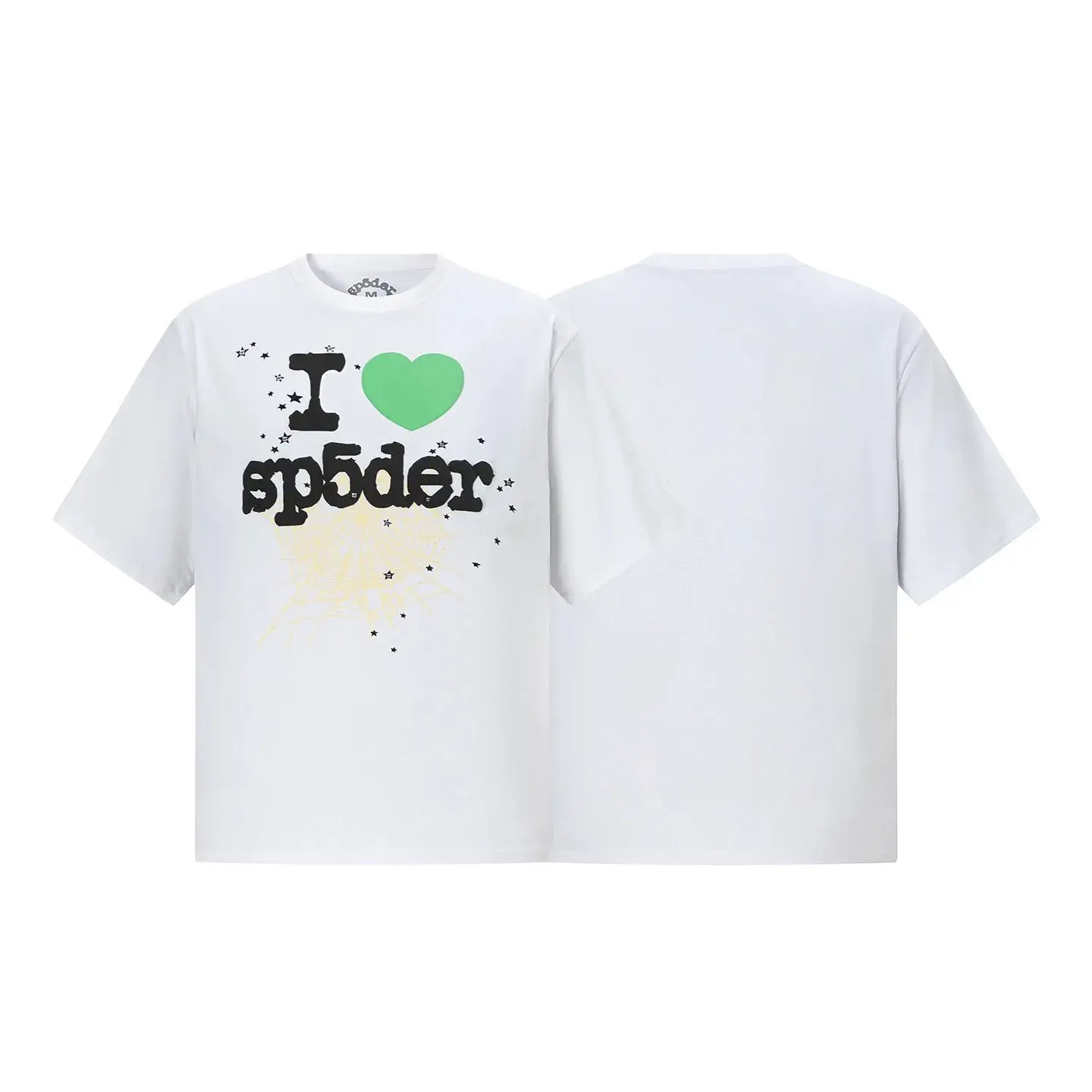 Sp5der I Love Sp5der Tee Green Heart
