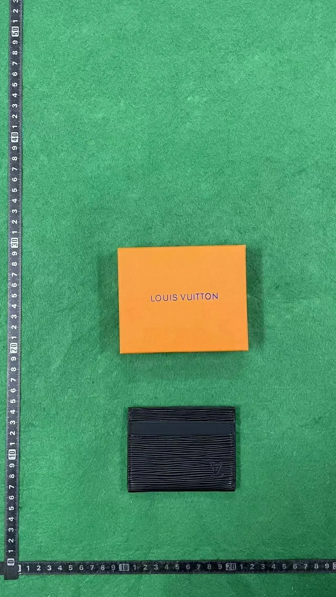 Louis Vuitton Epi Leather Card Holder Black