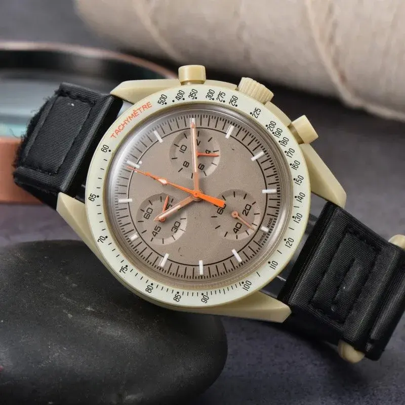 Swatch x Omega Bioceramic MoonSwatch Mission to Saturn