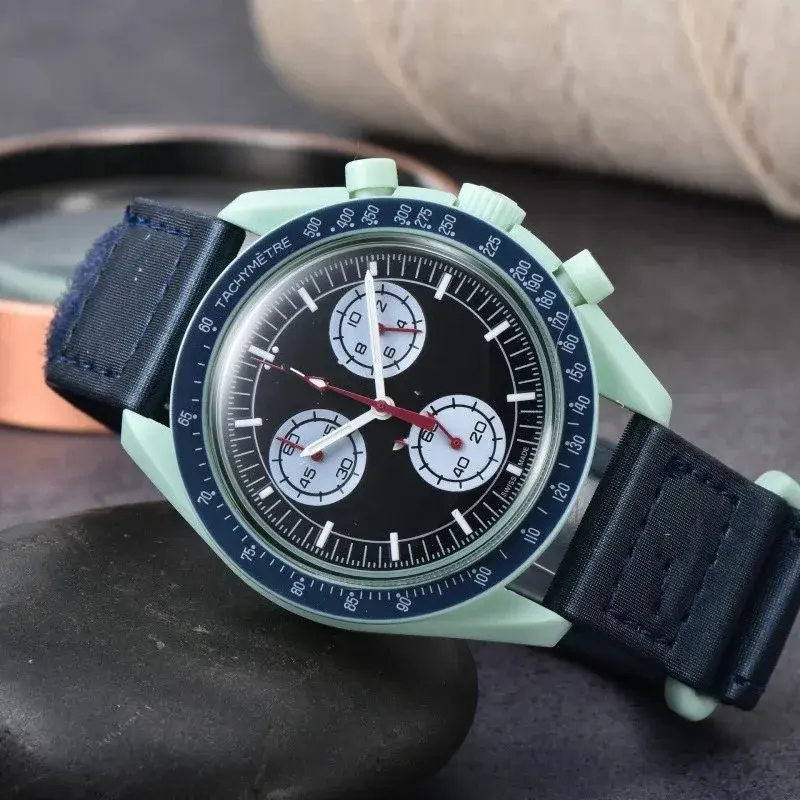 Swatch x Omega Bioceramic MoonSwatch Mission to Earth