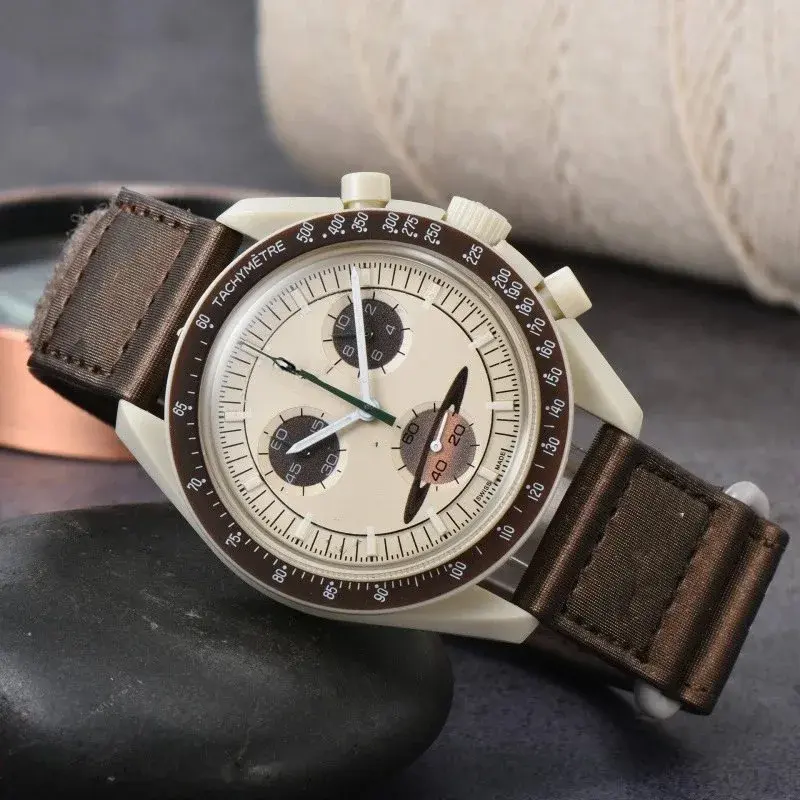 Swatch x Omega Bioceramic MoonSwatch Mission to Saturn