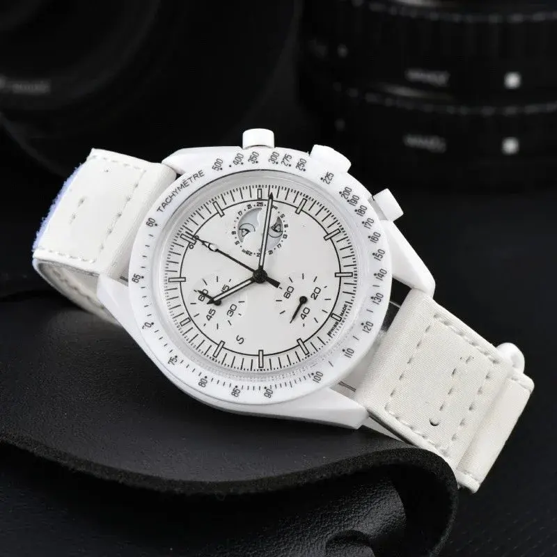 Swatch x Omega Bioceramic MoonSwatch Mission to Earthphase White