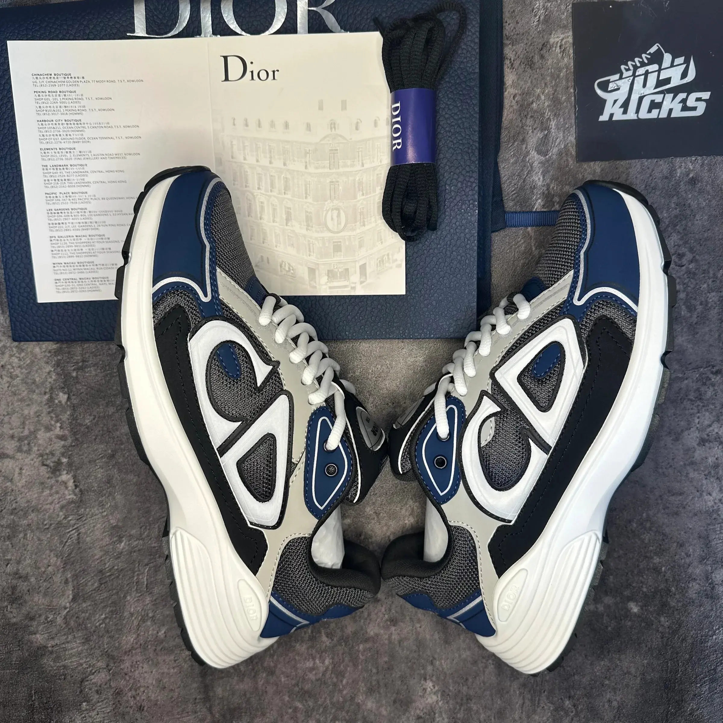 Christian Dior B30 Navy Blue
