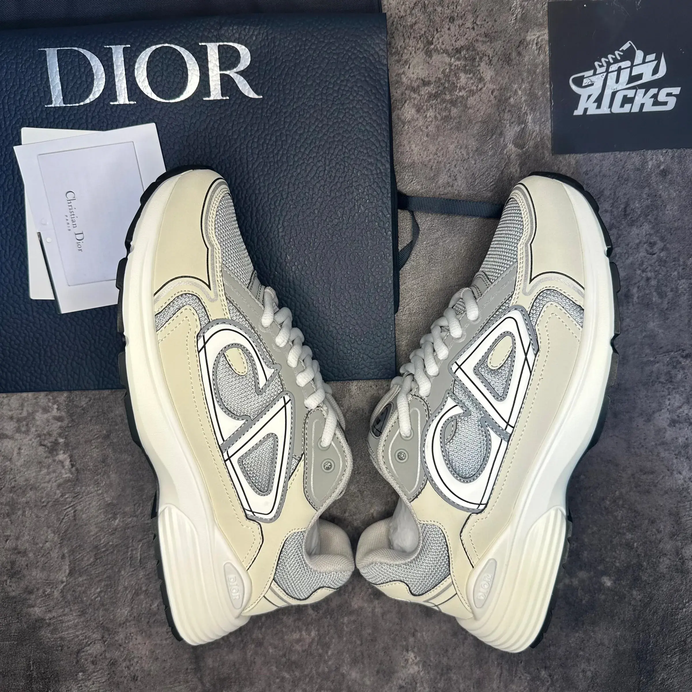 Christian Dior B30 White Grey