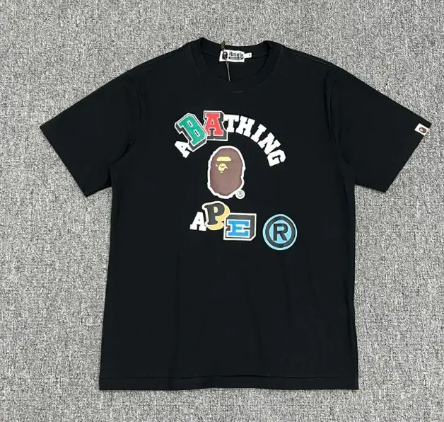 A Bathing Ape Multi Graphic T-Shirt Black