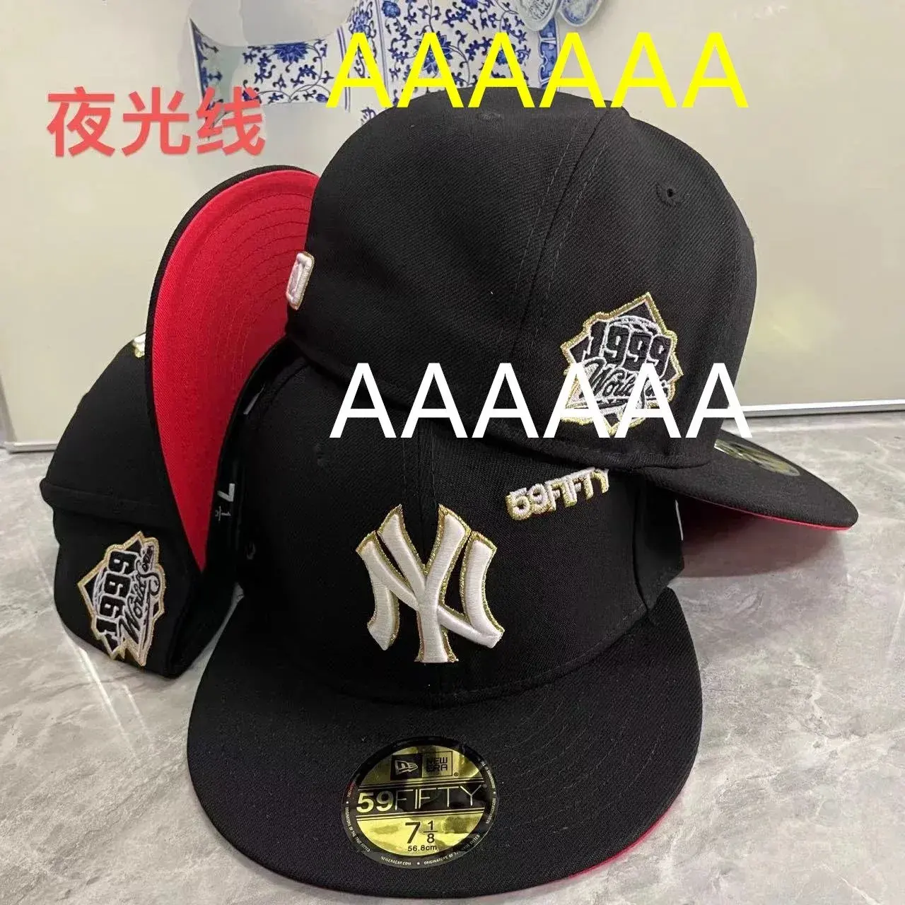 New Era MLB New York Yankees World Series Hat Black