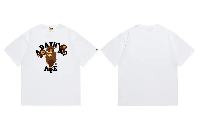 A Bathing Ape Family White T-Shirt