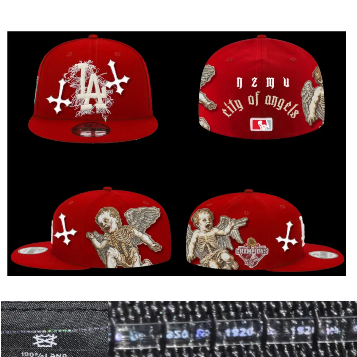 New Era Los Angeles Dodgers City of Angels Red Cap