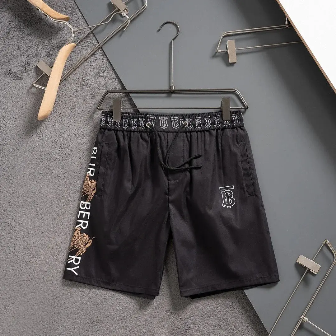 Burberry Monogram Print Shorts Black