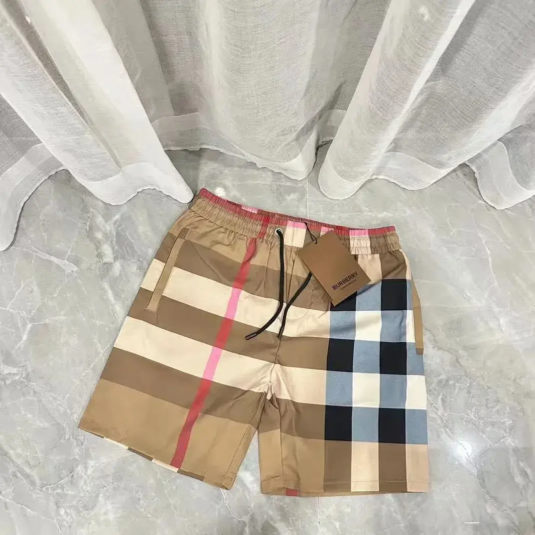Burberry Vintage Check Swim Shorts Beige