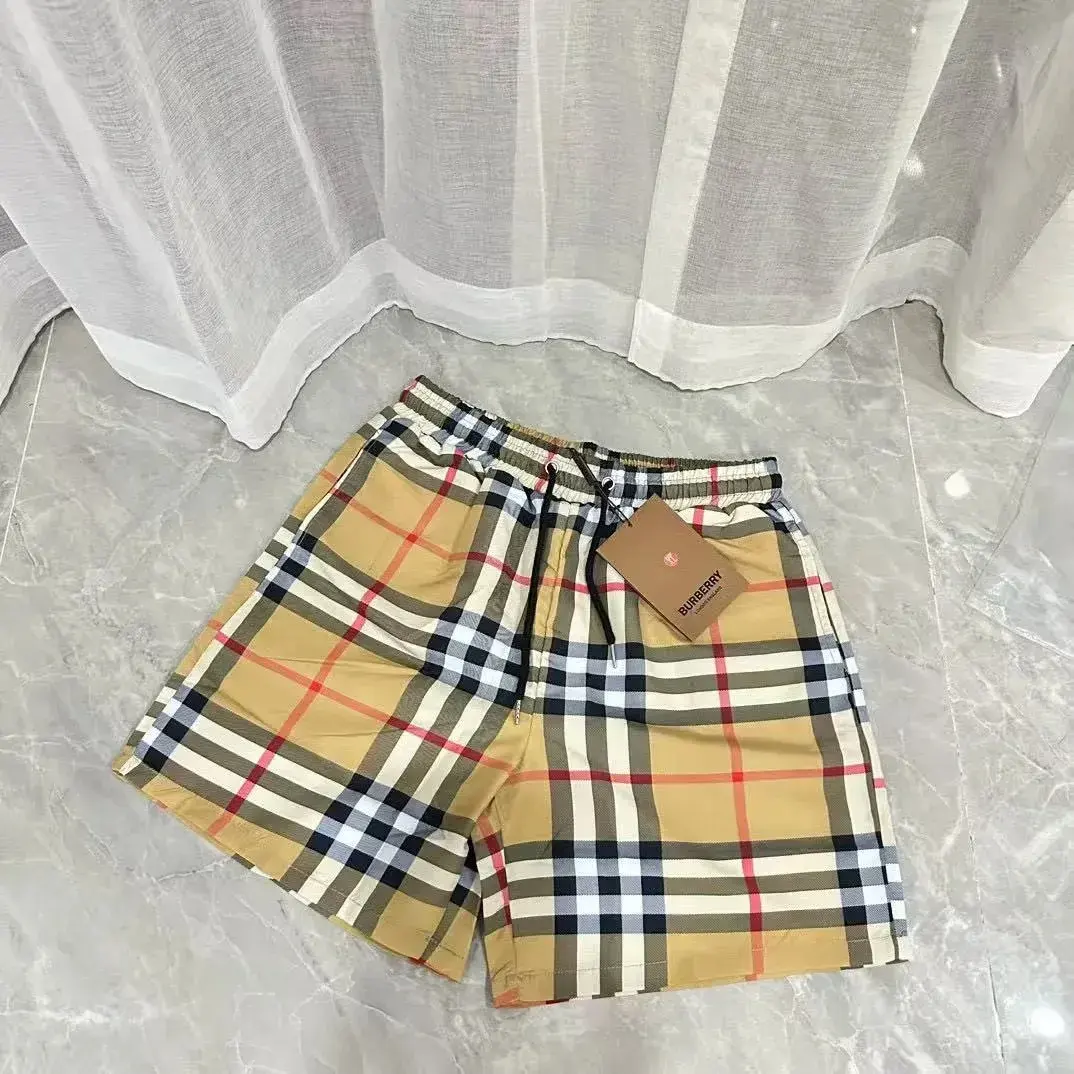 Burberry Vintage Check Swim Shorts Classic Beige