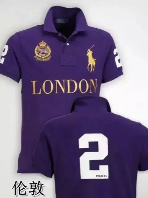 Ralph Lauren London Polo Shirt Purple