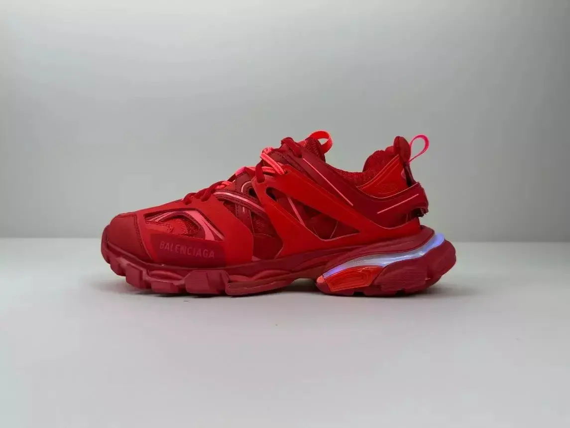 Balenciaga Track LED Red