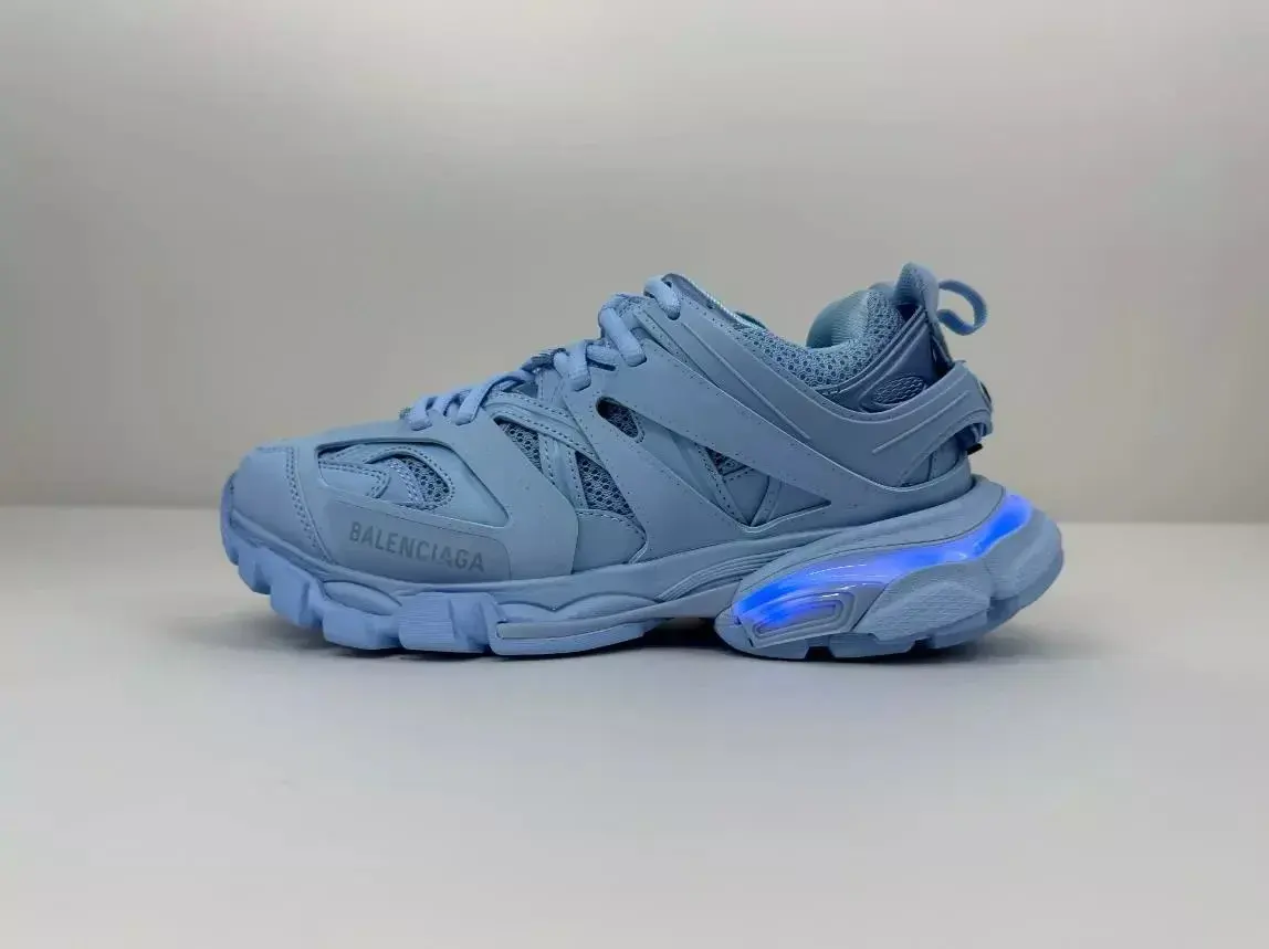 Balenciaga Track LED Light Blue