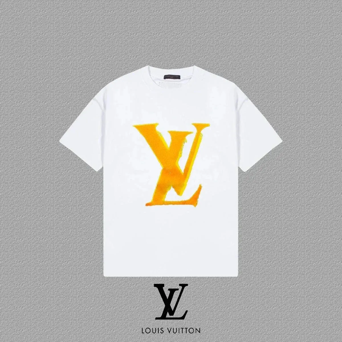 Louis Vuitton Giant LV Logo White T-Shirt