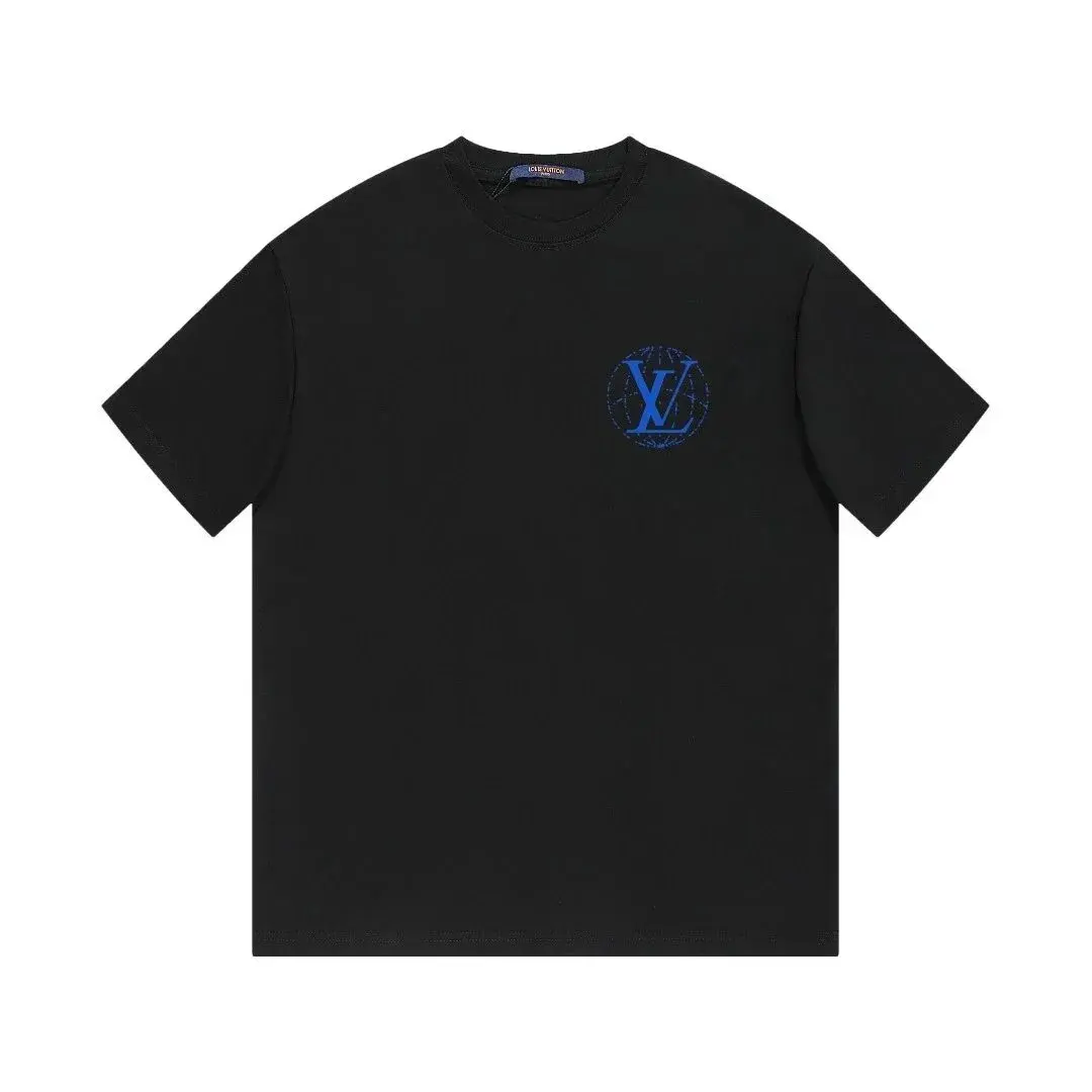 Louis Vuitton Globe LV Logo T-Shirt Black