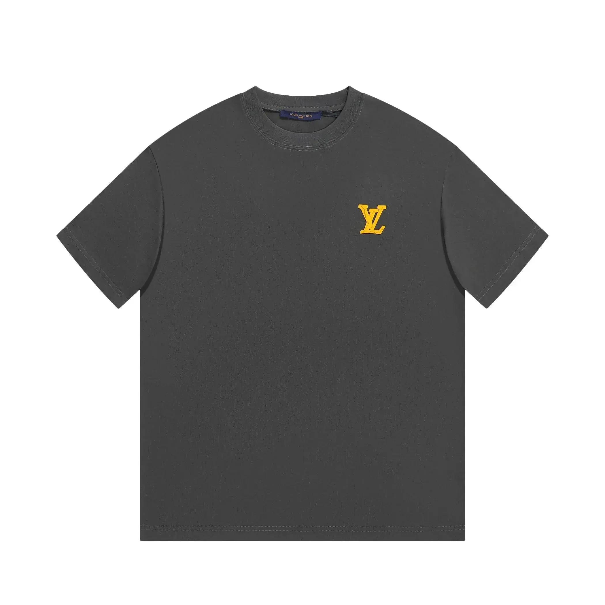 Louis Vuitton LV Logo Dark Grey T-Shirt