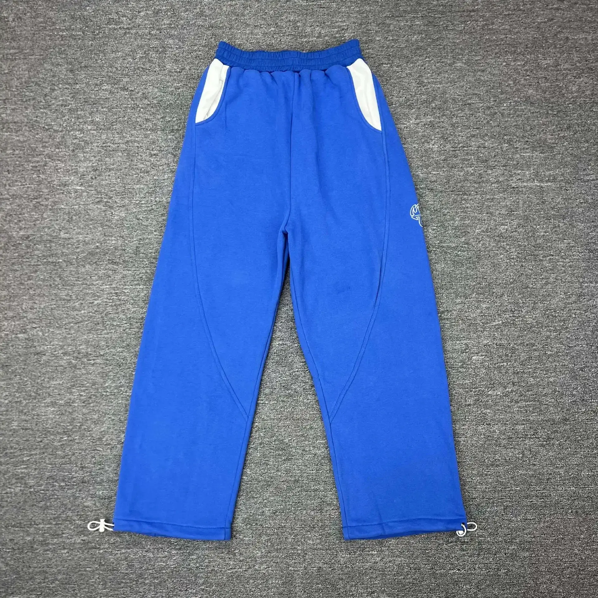 MORTPDA Sweatpants Royal Blue White