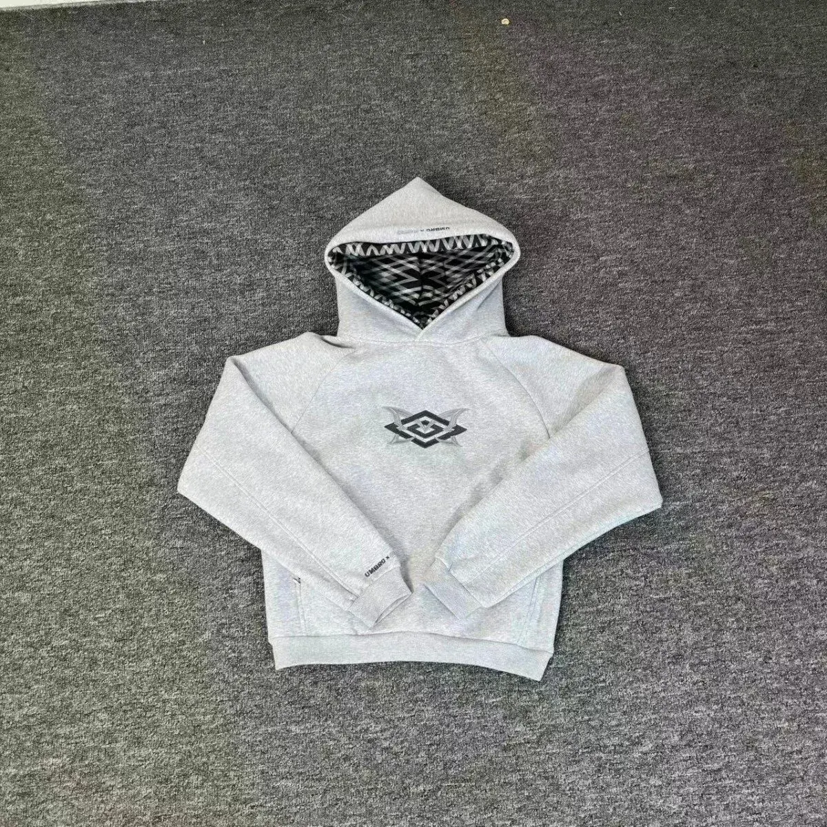 Umbro Graphic Hoodie Gray