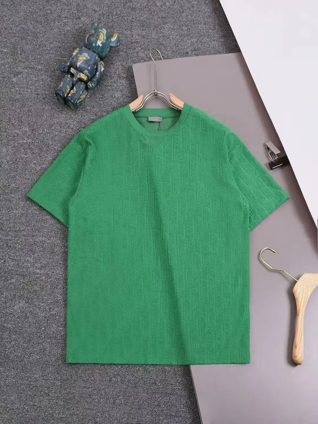 Dior Oblique Jacquard T-Shirt Green
