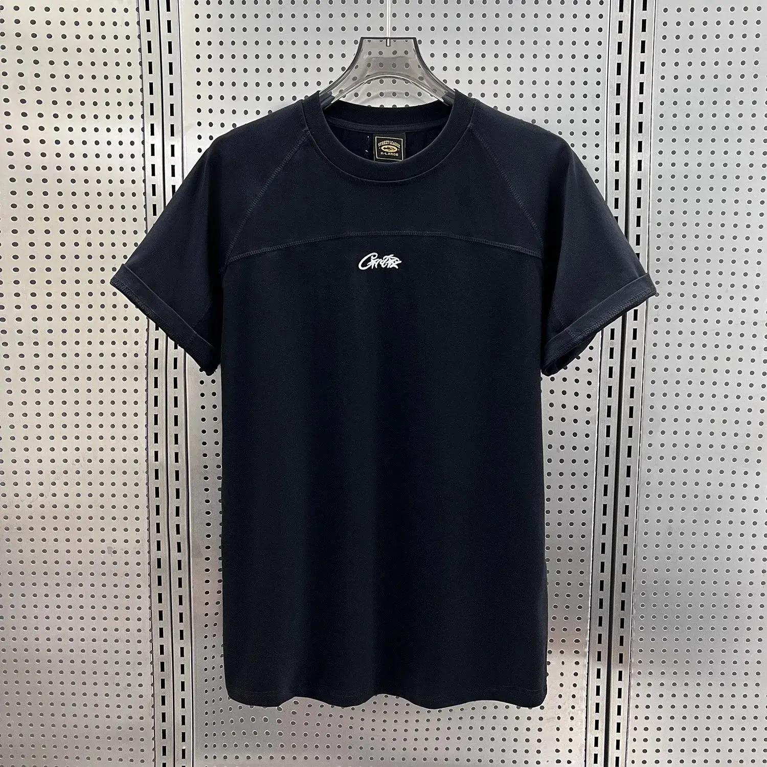 Corteiz Script T-Shirt Black