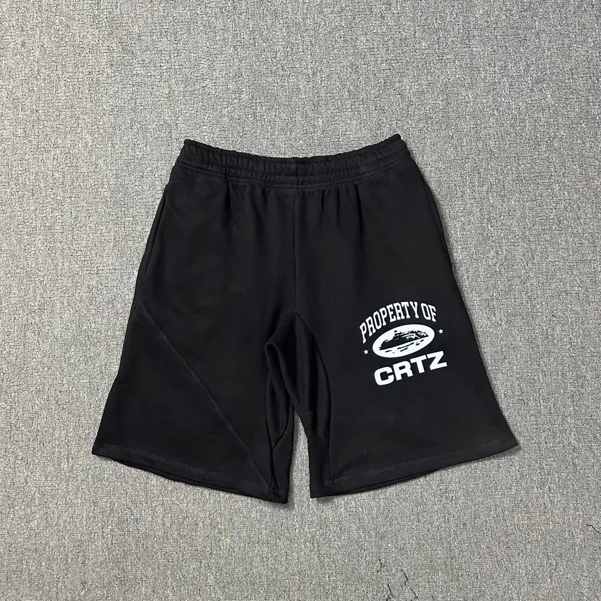 Corteiz Property Of Sweatshorts Black