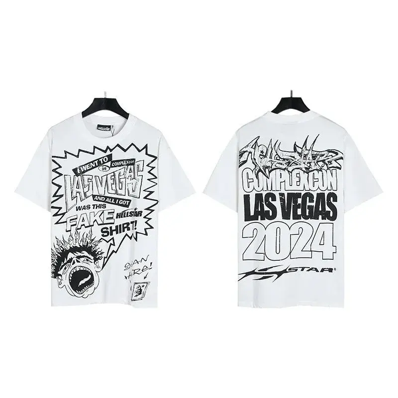 Hellstar ComplexCon Las Vegas 2024 Fake Shirt T-Shirt White