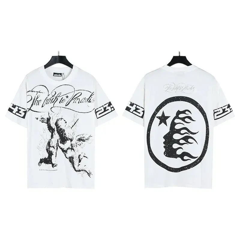 Hellstar The Path to Paradise Angel T-Shirt White