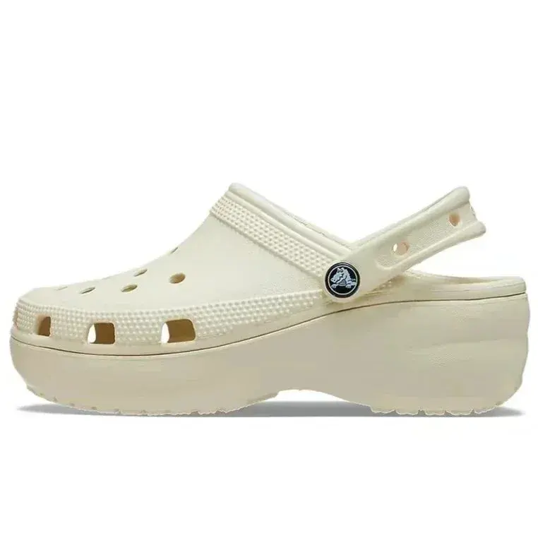Crocs Classic Platform Clog Bone