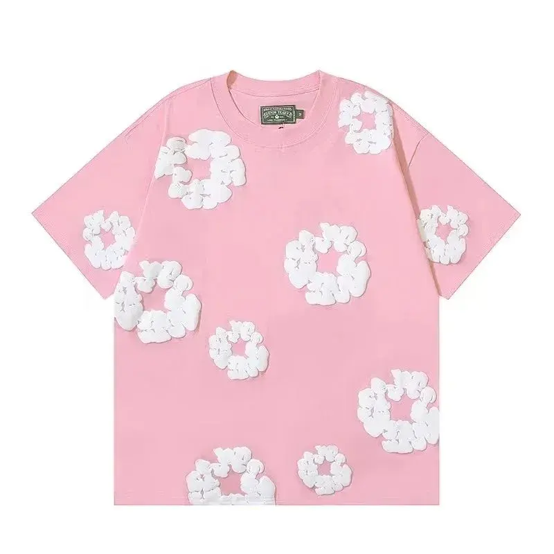 Denim Tears The Cotton Wreath T-Shirt Pink