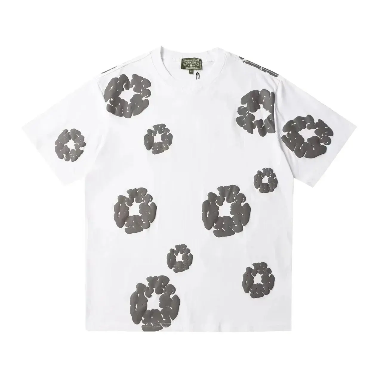 Denim Tears The Cotton Wreath T-Shirt White Black