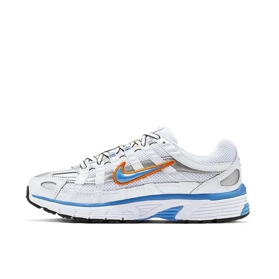Nike P-6000 White Blue Orange