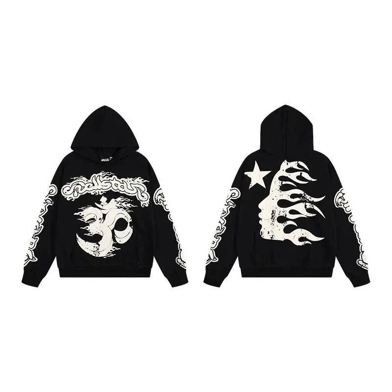 Hellstar Yoga Hoodie Black