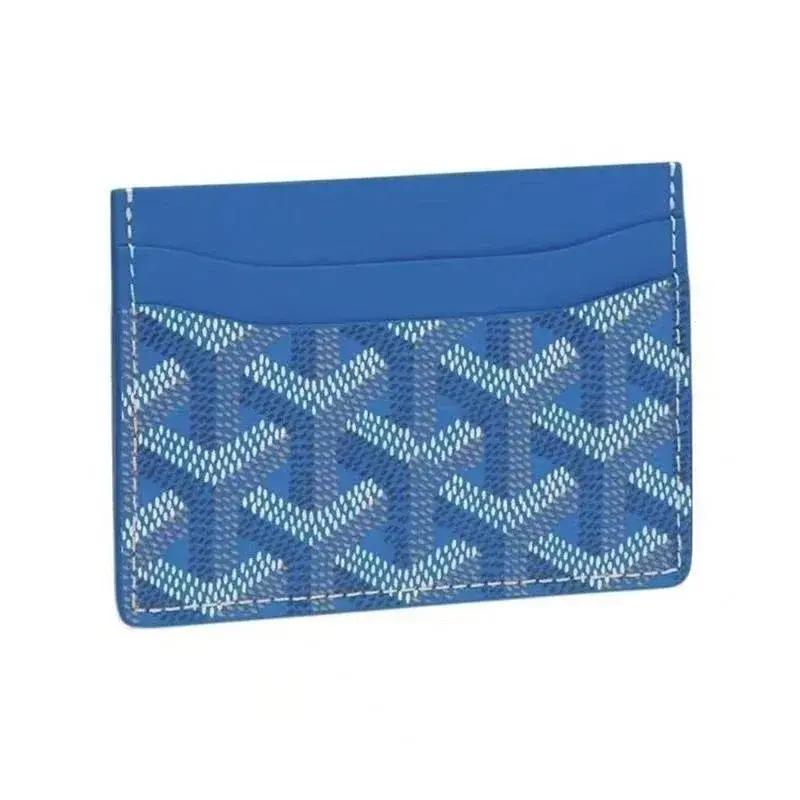 Goyard Saint Sulpice Card Holder Blue