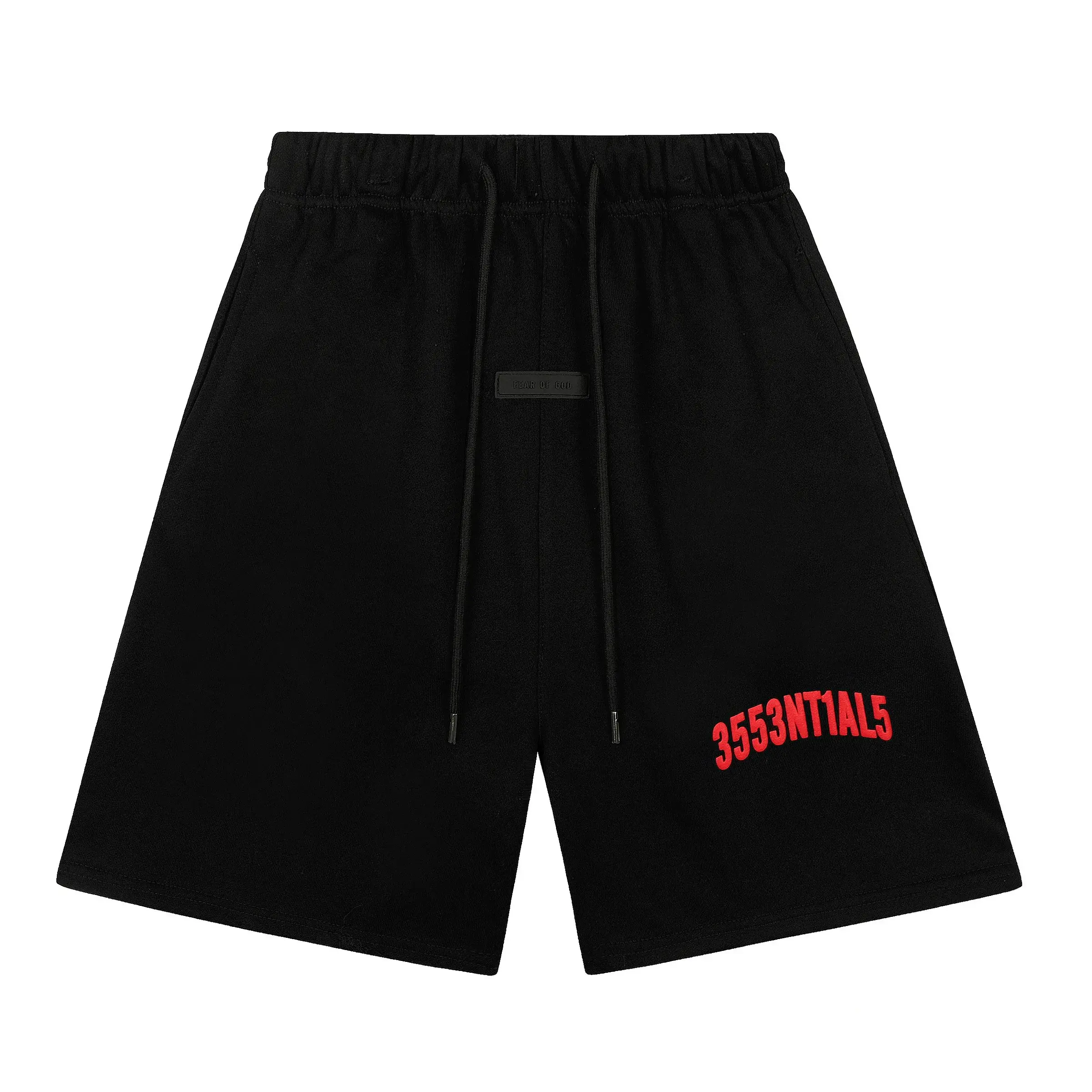 Fear of God Essentials 3553NT1AL5 Sweatshorts Black Red