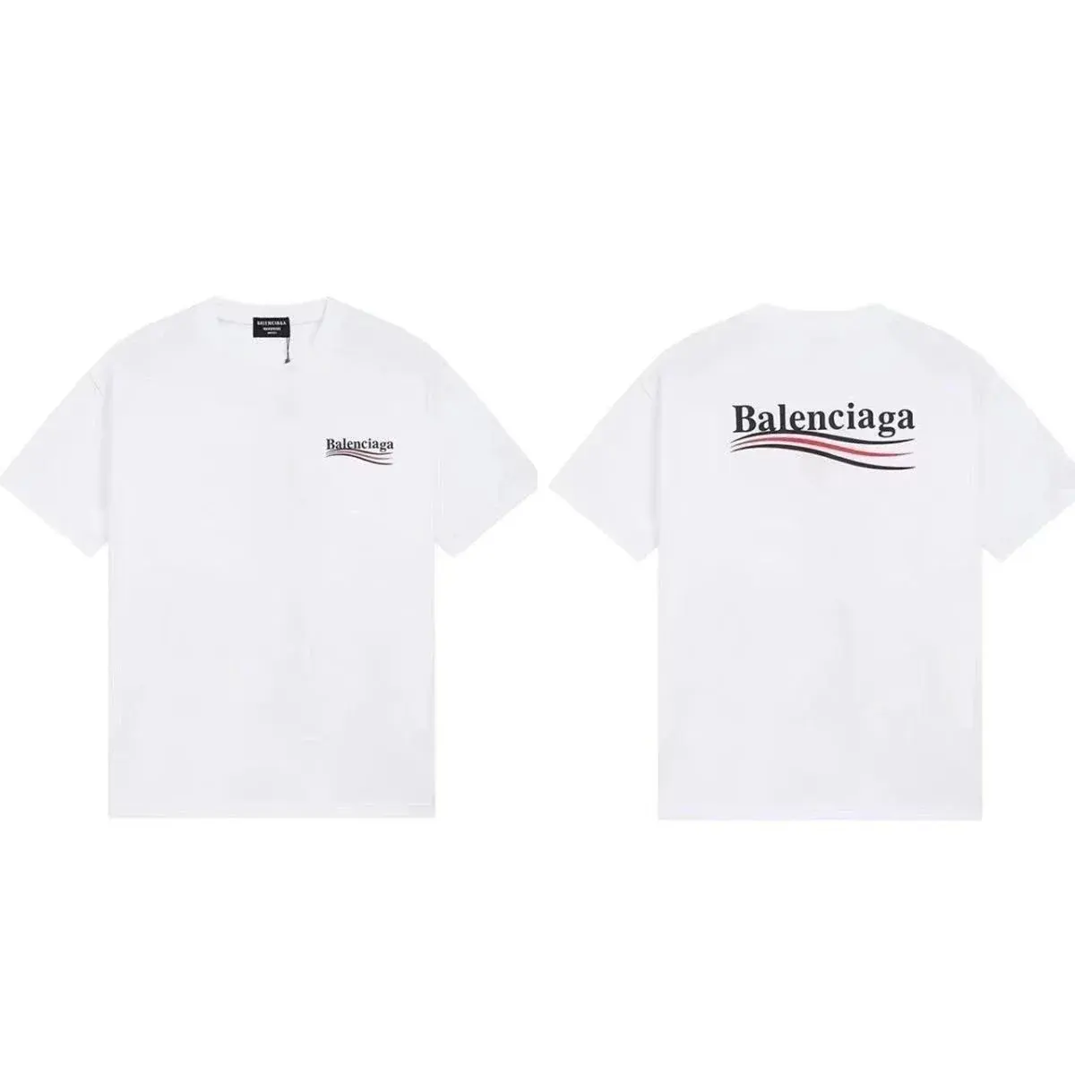 Balenciaga Political Campaign T-Shirt White