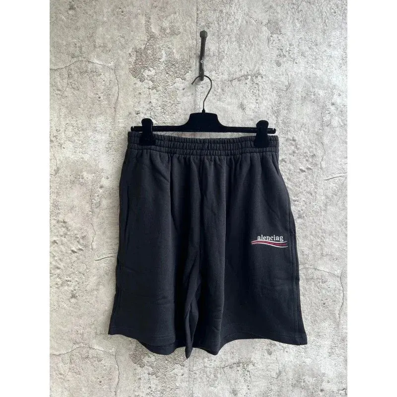 Balenciaga Political Campaign Shorts Black
