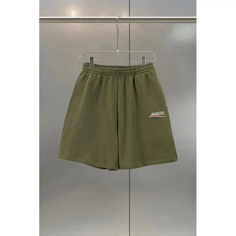 Balenciaga Political Campaign Shorts Military Green