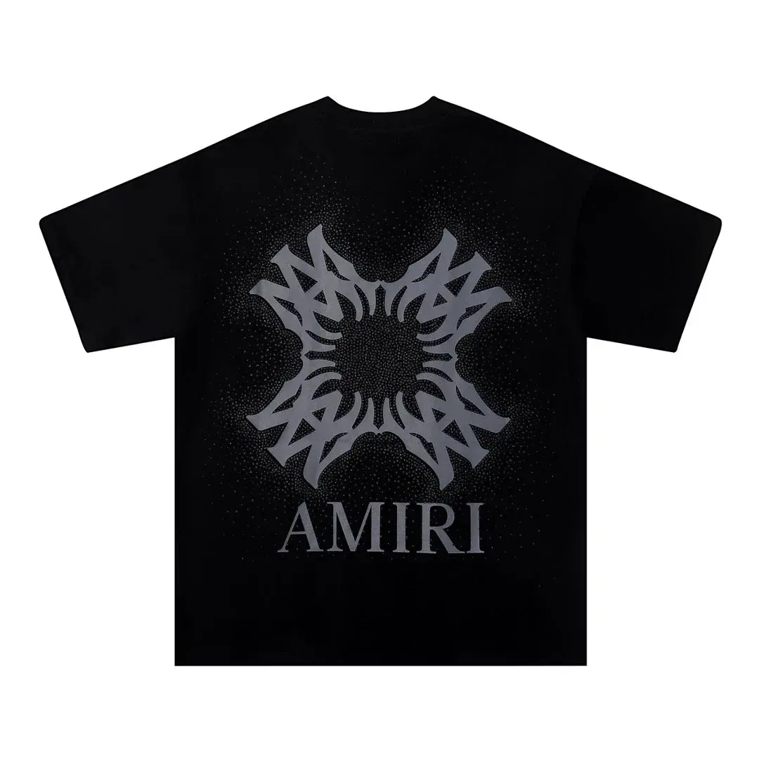 AMIRI Crystal Core Black T-Shirt