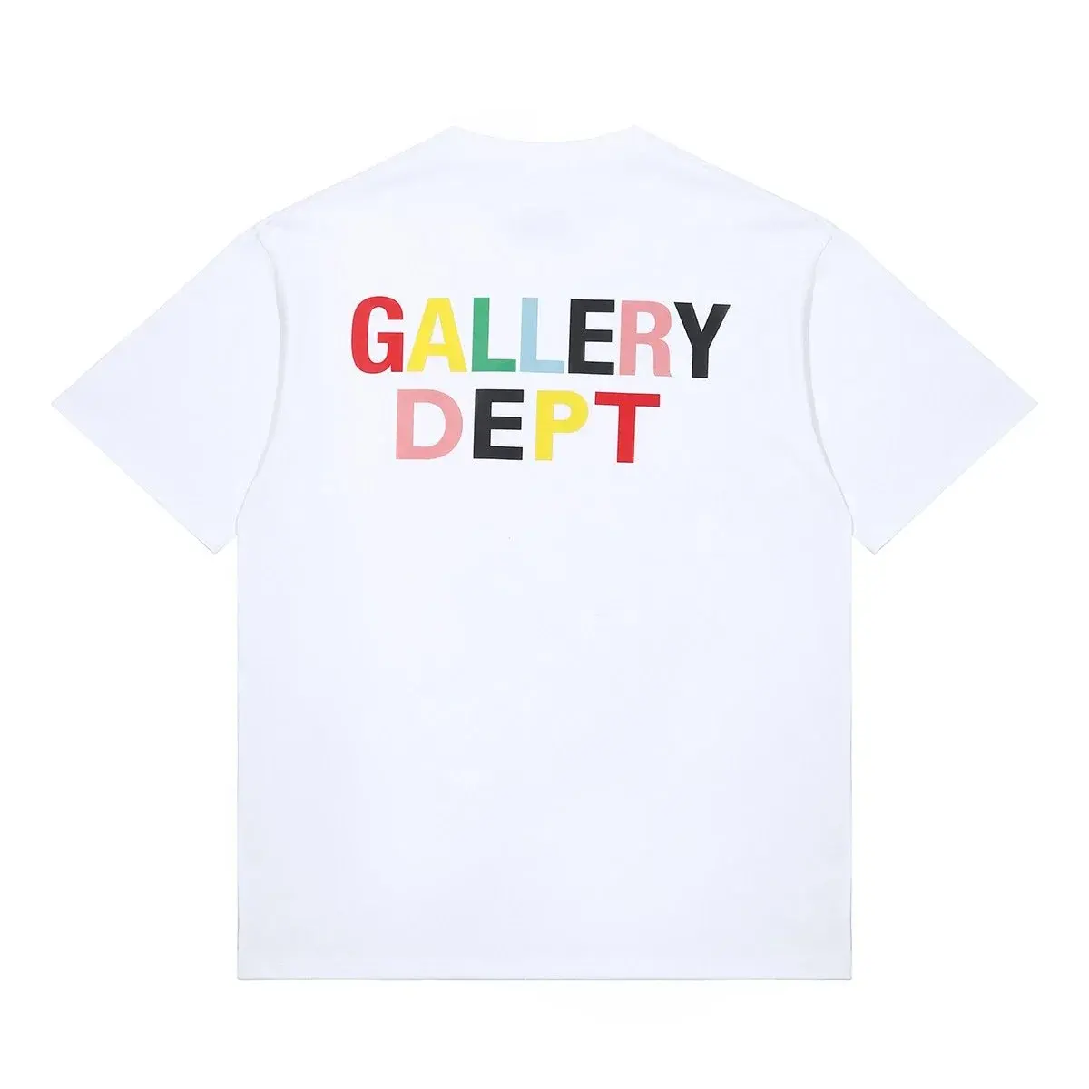 Gallery Dept. Multicolor Letters T-Shirt White