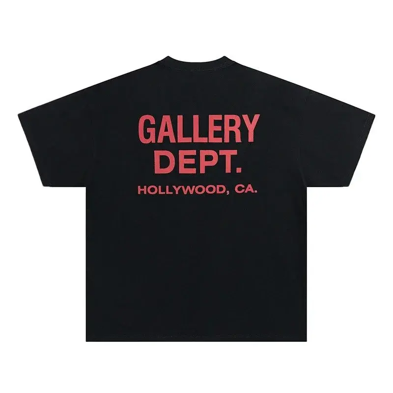 Gallery Dept. Hollywood T-Shirt Black Red
