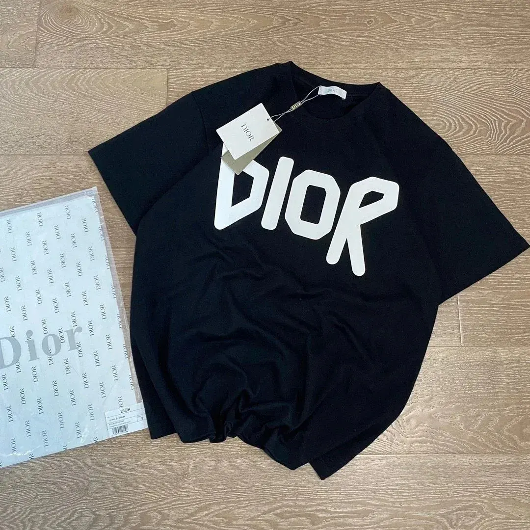 Dior Bold Logo T-Shirt Black White