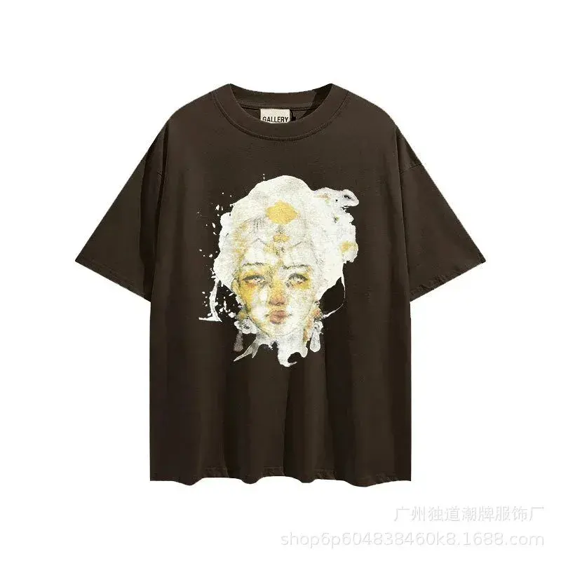 Gallery Dept. Goddess Statue T-Shirt Coffee